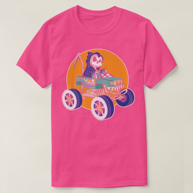 Monster Truck Halloween T-Shirt (Design vorne)