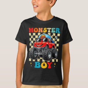 Monster-Truck-Junge Familien-Matching-Monster-Truc T-Shirt