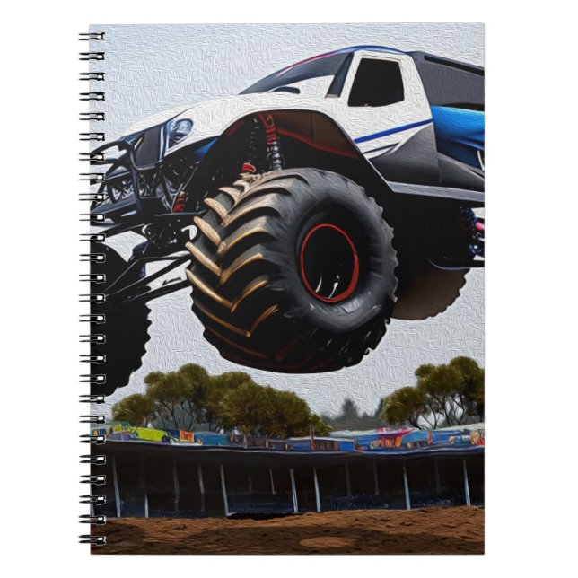 Monster Truck Launch, Carnet (Devant)