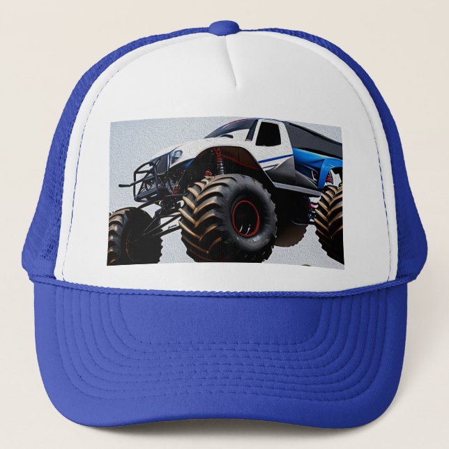 Monster Truck Launch, Truckers Hat Truckerkappe (Vorderseite)