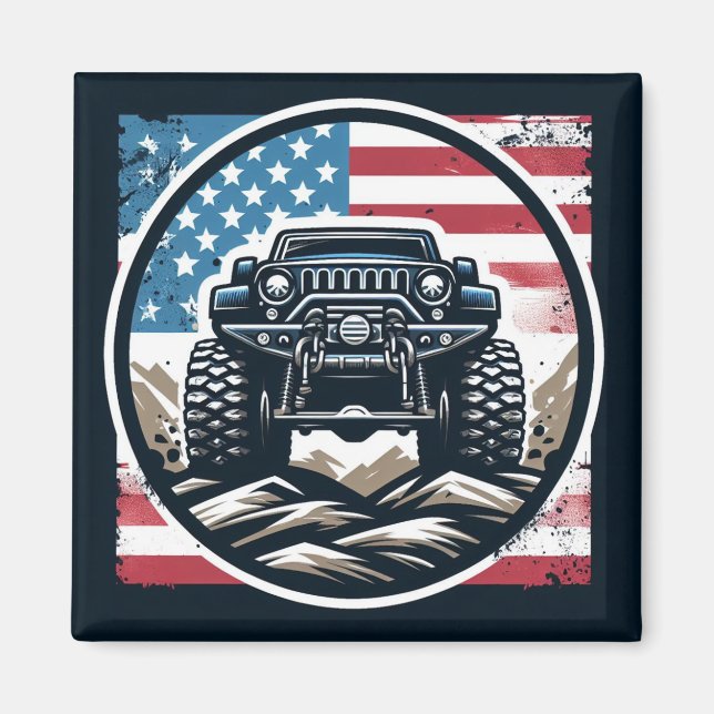 MONSTER TRUCK MAGNET (Vorne)