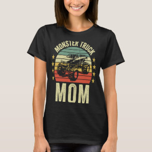Monster Truck Mama des Geburtstags Boy Retro Vinta T-Shirt