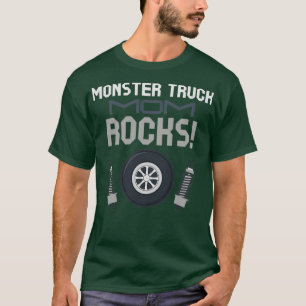 Monster Truck Mama Rocks Family Matching Racing En T-Shirt