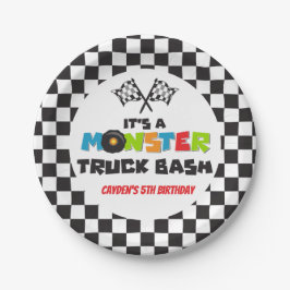Monster Truck Monsters Geburtstag Pappteller