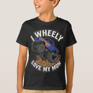 Monster Truck Muttertag-Shirt für Jungen Kleinkind T-Shirt