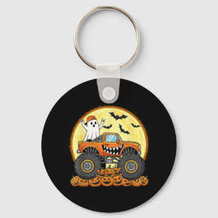 Monster Truck Niedlich Boo Pumpkin Funny Halloween Schlüsselanhänger