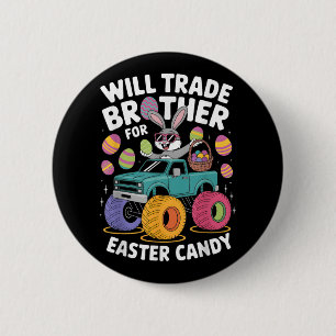 Monster Truck Niedlicher Hase wird Bruder für EAG Button