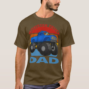 Monster Truck Papa 4x4 Geländefahrzeug Lastwagen V T-Shirt