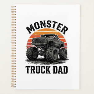 Monster Truck Papa Vintage Off Road Grafik_1 Planer