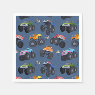 Monster Truck Papier Serviette