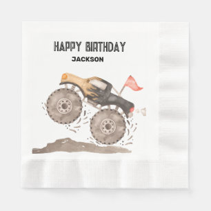 Monster Truck Papierservietten