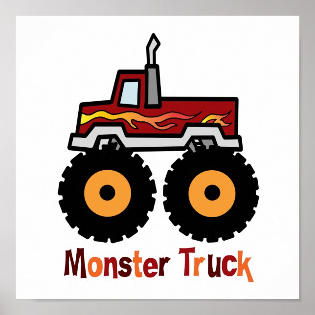 Monster Truck Poster (Vorne)