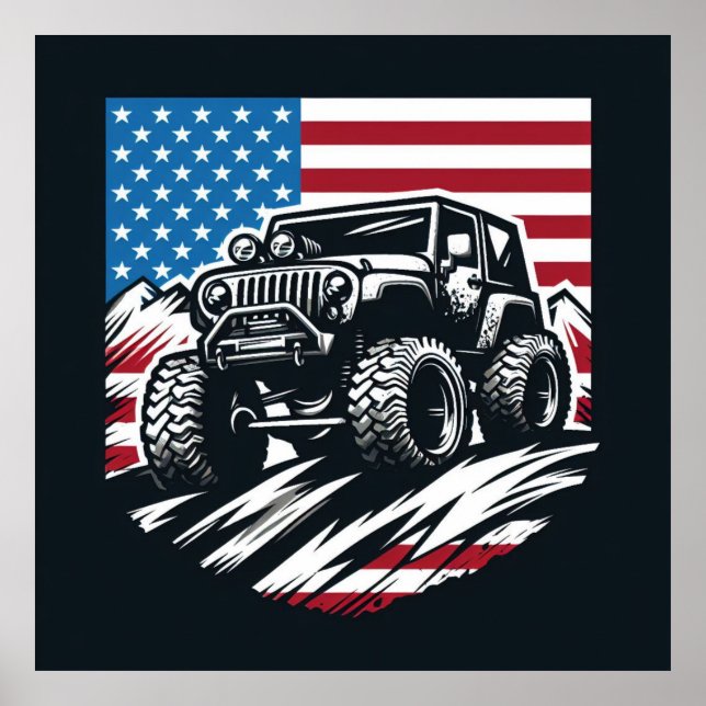MONSTER TRUCK POSTER (Vorne)