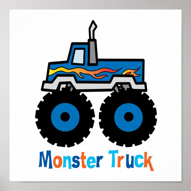 Monster Truck Poster (Vorne)