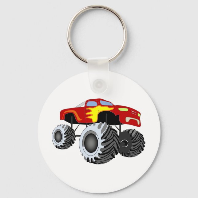 Monster Truck Schlüsselanhänger (Vorderseite)