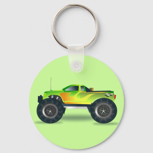 Monster Truck Schlüsselanhänger (Vorderseite)