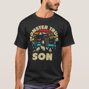 Monster Truck Son Matching Family Monster Lo T-Shirt