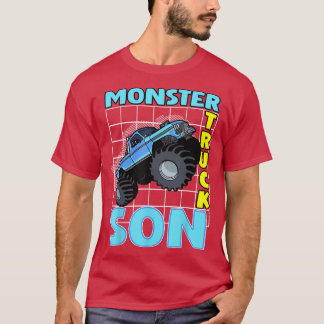 Monster Truck Son Monster LKW Familienfans T-Shirt