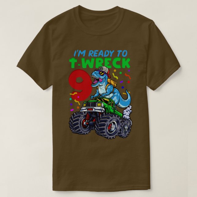 Monster Truck T Rex T-Shirt (Design vorne)
