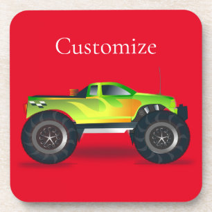 Monster Truck Thunder_Cove Getränkeuntersetzer