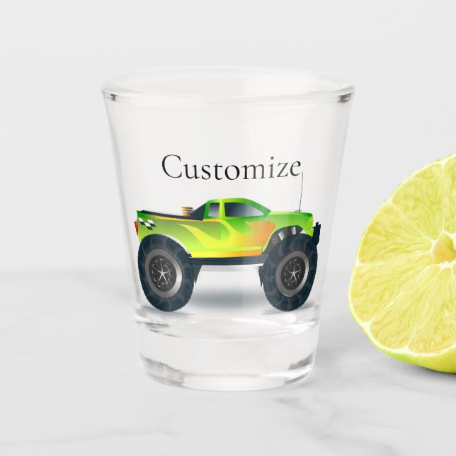 Monster Truck Thunder_Cove Schnapsglas (Vorderseite)