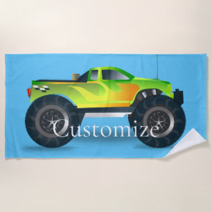 Monster Truck Thunder_Cove Strandtuch