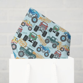 Monster-Truck-Tissue-Papier, Decoupage Großrad Seidenpapier