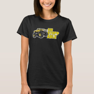 Monster Truck Unaufhaltsam für Jungen und Mädchen T-Shirt