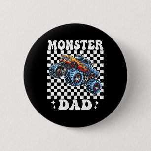 Monster Truck Vater Monster Truck sind mein Jam Tr Button