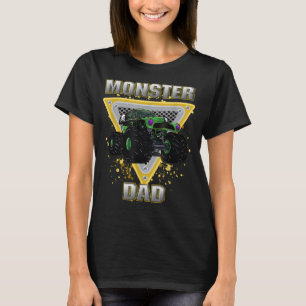 Monster Truck Vater T-Shirt
