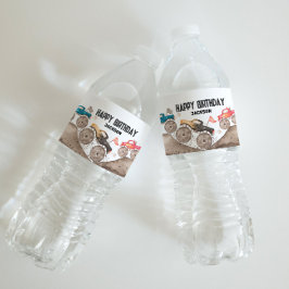 Monster Truck Water Flasche