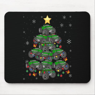 Monster Truck Weihnachtsbaum Weihnachten Weihnacht Mousepad