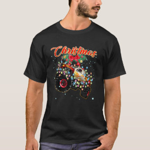 Monster Truck Xmas Design Monster Truck T-Shirt