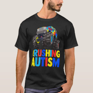 Monster Truck zerstört Austim Autism Awareness 1 T-Shirt