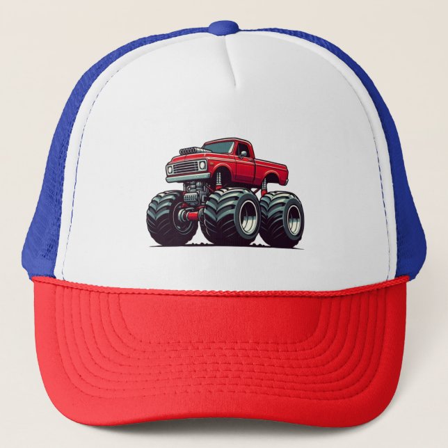 Monster Truckerkappe (Vorderseite)