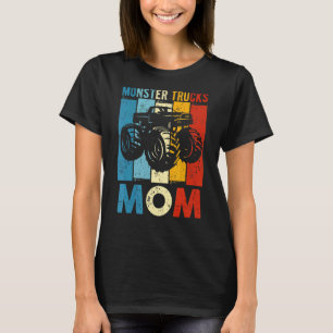 Monster Trucks Mama Vintag Retro Monster Truck T-Shirt