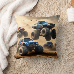 Monster Trucks Mayhem, Boys Hoodie Kissen