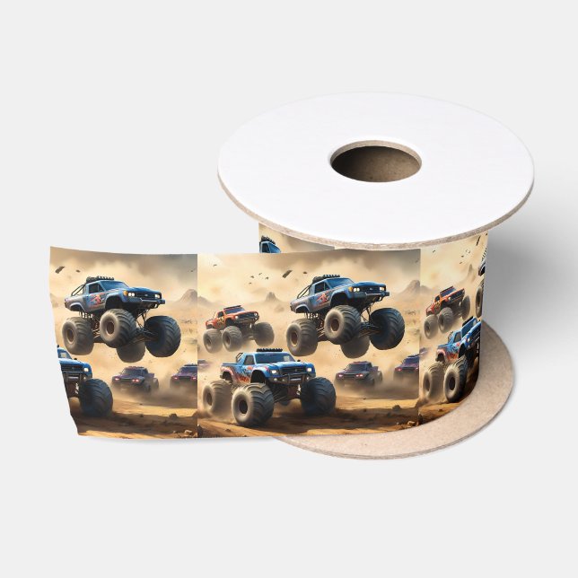 Monster Trucks Mayhem, Satinband (Spule)