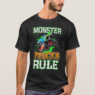Monster Trucks Regel Monster Truck Boys Kleinkind T-Shirt