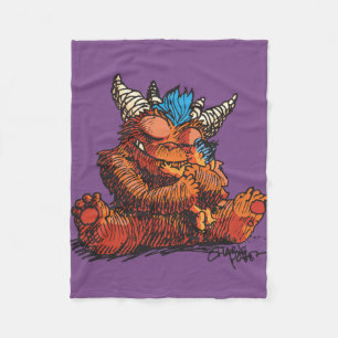 Monster-Umarmung Fleecedecke