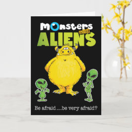 Monster und Außerirdischen Karte