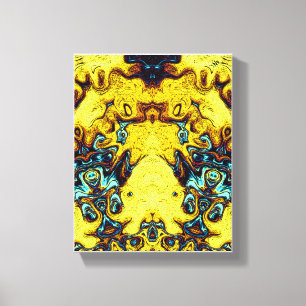 Monster und Götter Leinwanddruck