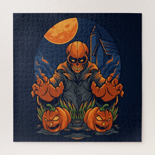 Monster und Jack-O-Lanterns (Vertikal)