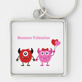 Monster Valentine Schlüsselanhänger