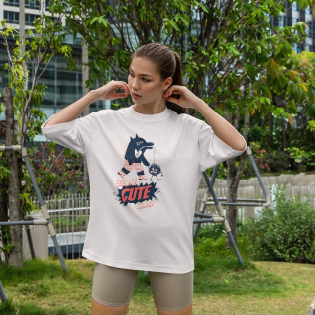 Monster Walking Pet Niedlich T-Shirt (Von Creator hochgeladen)