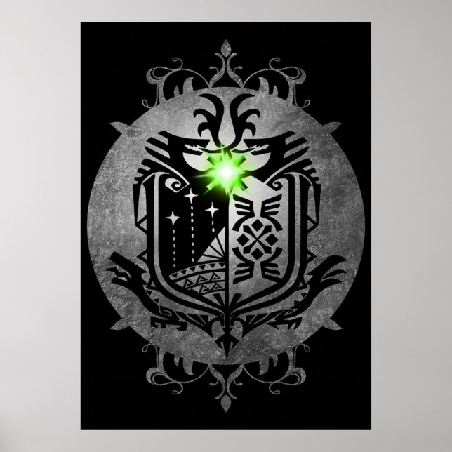 Monster-Welt Poster (Vorne)