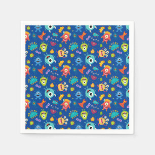Monster Zeit Serviette
