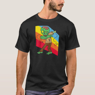 Monster Zombie Dabbing Dab Tanzen Costum Hallowee T-Shirt