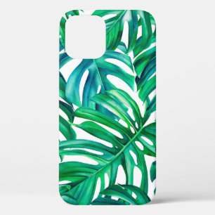 Monstera Blätter auf abgeschiedenem Hintergrund, A Case-Mate iPhone Hülle