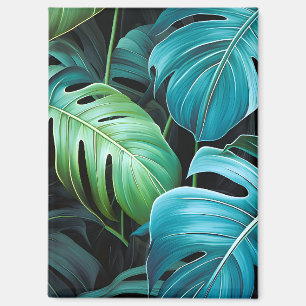 Monstera-Blätter Botanische Tropische Dschungel-Bl Magnet